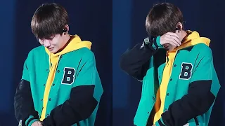 TAEHYUNG CRYING BECAUSE OF HIS GRANDMA