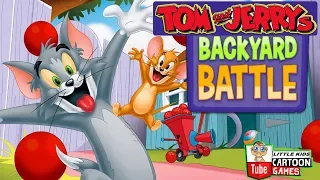 Tom And Jerry - Backyard Battle. Fun Tom and Jerry Games. Baby Games  #littlekids