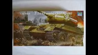 Trumpeter 1:16 T-34/85 Model 1944 "Factory No.183" Short Review