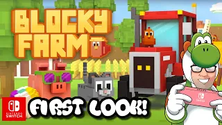 Is Blocky Farm on Nintendo Switch Better Than Android & iOS? | First Look