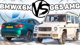 Forza Horizon 4: МЕРСЕДЕС ПРОТИВ БМВ !! (БИТВА BMW X6M VS G65 AMG)