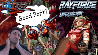 Taito's MASTERPIECE! Layer Section & Galactic Attack Tribute (Rayforce) Shoot Em' Up Review!