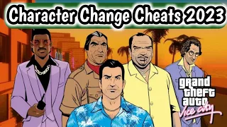 Gta Vice City | Player Change Character Cheat Codes | New Cheats 2023 | @SHAHGOLD