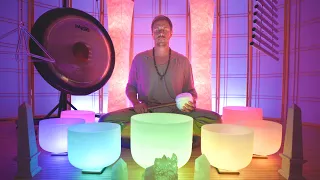 13 Chakras Activation Sound Bath - Uniting the Bodymind with the Higher Realms | 13 Frequencies