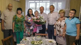 Волжанка принимает поздравления со 100 летием