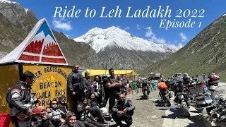 Ride to Leh Ladakh 2022 - Mumbai - Srinagar - Kargil - Episode 1 -  @motobiketrails