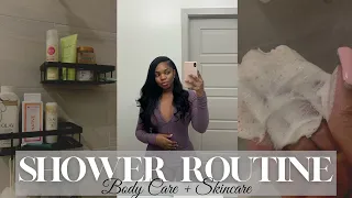 MY SHOWER & BODY CARE ROUTINE 2023 | SOFT GLOWY SKIN + SELF CARE TIPS *AFFORDABLE*