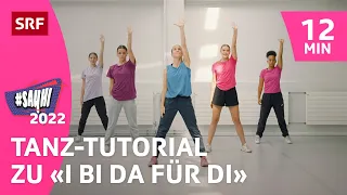 #SayHi 2022: Tanz-Tutorial zu «I bi da für di» von Luca Hänni | SRF Kids – Kindervideos