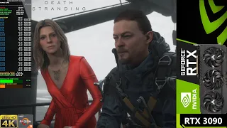 Death Stranding Max Settings Native 4K | RTX 3090 | Ryzen 3950X OC