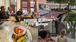 a day in the life at brown pre-college