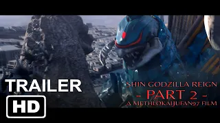 Shin Godzilla Reign Part 2 /Shinsei Godzilla VS Gigan/4k /Animation Trailer 2