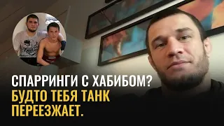 Усман Нурмагомедов: спарринги с Хабибом, улица, семья, тренировки от Абдулманапа / БОЛЬШОЕ ИНТЕРВЬЮ