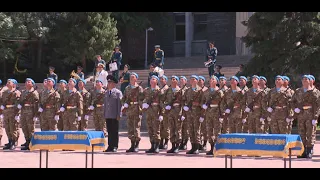 Алматыда «Батыр» президенттік полкінің сарбаздары ант берді