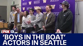 'Boys in the Boat' actors in Seattle for Windermere Cup | FOX 13 Seattle