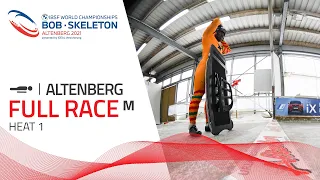 Altenberg | BMW IBSF World Championships 2021 - Men's Skeleton Heat 1 | IBSF Official