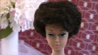 Vintage Bubblecut Barbie Doll 1962