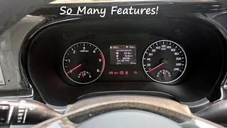 KIA Seltos HTX Instrument Cluster (MID) - All Features!