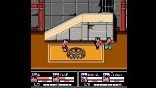 NES Longplay [609] Nekketsu Kakutou Densetsu (2 Player)