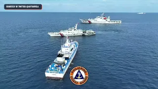 Philippines completes resupply to grounded ship amid China harassment