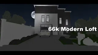 66k Modern Styled Loft|Bloxburg SpeedBuilds