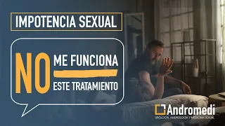 NO FUNCIONA: por qué el tratamiento contra la impotencia sexual puede fallar