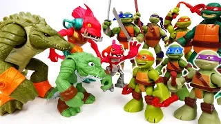 Monsters in Tayo Town~! TMNT, Get Bigger To Defeat The Monsters #ToyMartTV