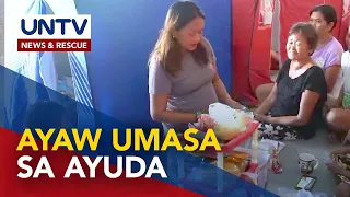 Ilang evacuees sa Albay, dumidiskarte upang kumita sa gitna ng pag-aalboroto ng Mayon