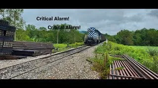 Critical Alarm! Hot Wheel Detector Goes Nuts! on Dragging Equipment Message