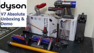 Dyson V7 Absolute Cordless Vacuum Demonstration