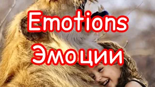 Урок 18. Emotions. Эмоции на английском. Разговорный английский для детей и их родителей.