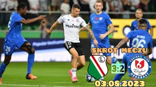 LEGIA WARSZAWA - ORDABASY (SKRÓT MECZU) 03.08.2023