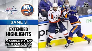 Washington Capitals vs New York Islanders R1, Gm3 Aug 16, 2020 HIGHLIGHTS HD