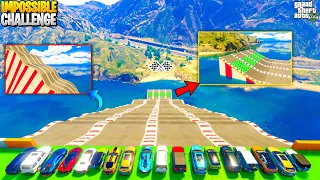 GTA 5: Indian Cars Vs Super Cars | Impossible Sky Ramp Cross Challenge | HINDI | GTA 5 Indian Cars