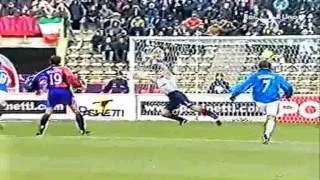 Serie A 2000-2001, day 20 Bologna - Napoli 2-1 (2 Signori, Edmundo)