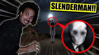 This ABANDONED Bridge Leads us Right to SLENDERMAN'S FOREST!!