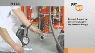 PFT mixing pump G-series #6 - Preparation (2)