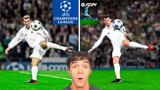 ¡RECREO LOS MEJORES GOLES  DE LA CHAMPIONS LEAGUE EN FIFA!