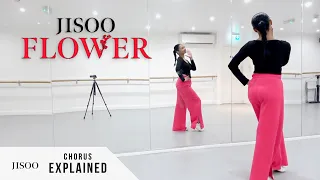 JISOO - ‘꽃 (FLOWER)’ - Dance Tutorial - EXPLAINED (Chorus)