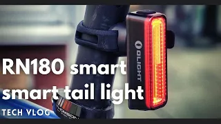 The Olight RN180 Smart Bike Tail Light.