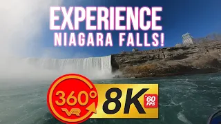 Virtual Niagara Falls Canada Experience | VR 360 8K