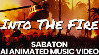 Into The Fire By Sabaton But It's an AI Animated Music Video