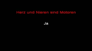 Rammstein - Benzin - LIVE version (instrumental with lyrics)