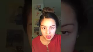 Olivia Rodrigo (2017-10-25) (Instagram Live Video Replay)