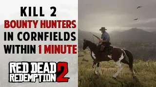 Kill Bounty Hunters in the Cornfields | Magicians for Sport | Red Dead Redemption 2