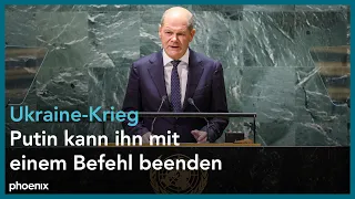 Rede von Bundeskanzler Olaf Scholz bei der UN-Vollversammlung am 20.09.23