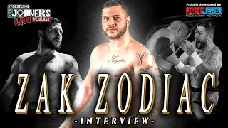 ZAK ZODIAC (Zak Knight) Live Interview - Wrestling With Johners LIVE!