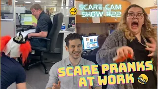 Scare Pranks at Work || Scare Cam Show #22