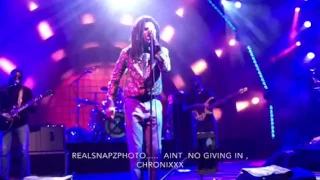 Chronixx-Ain't no giving in , live!!!