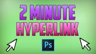 Photoshop CC : How to Create a Hyperlink