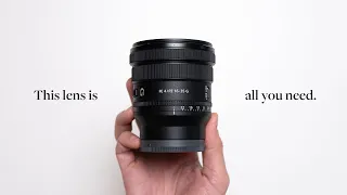 This lens gets my highest recommendation! Sony FE PZ 16-35mm F4 G